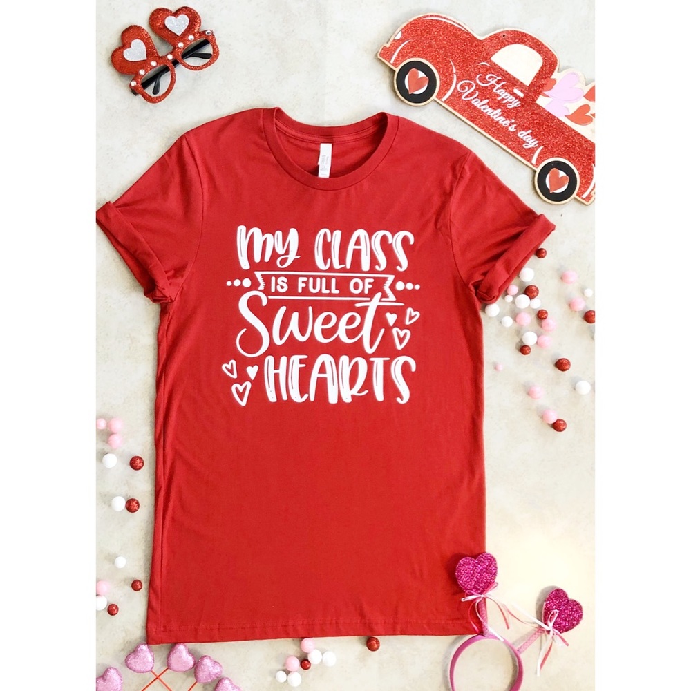 Valentine’s Day Teacher Graphic Tee